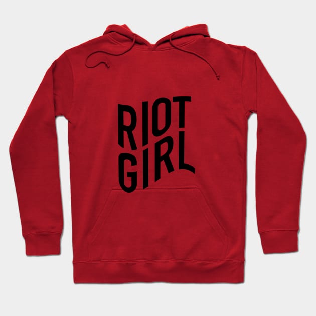 Riot Girl - Feminist Inspired Apparel Hoodie by societygear